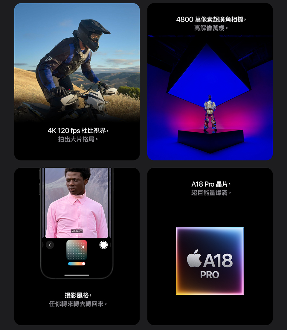 進一步了解 iPhone 16 Pro