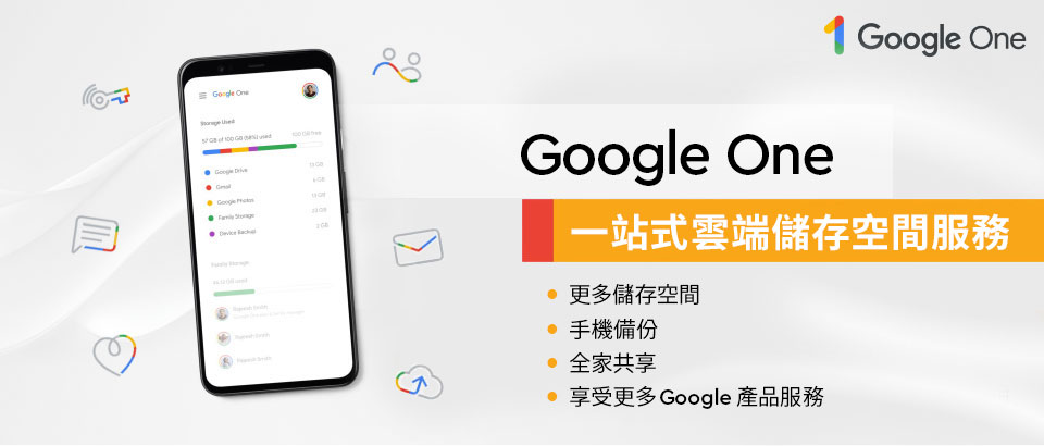 GoGoogle One 一站式雲端儲存空間服務