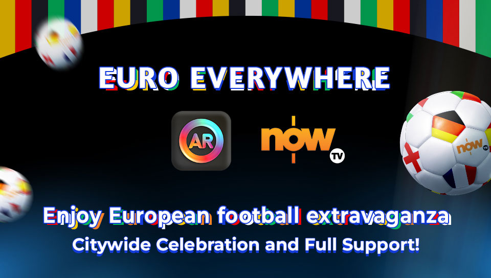 EURO EVERHWERE Enjoy European football extravaganza. Citywide celebration and full support!
